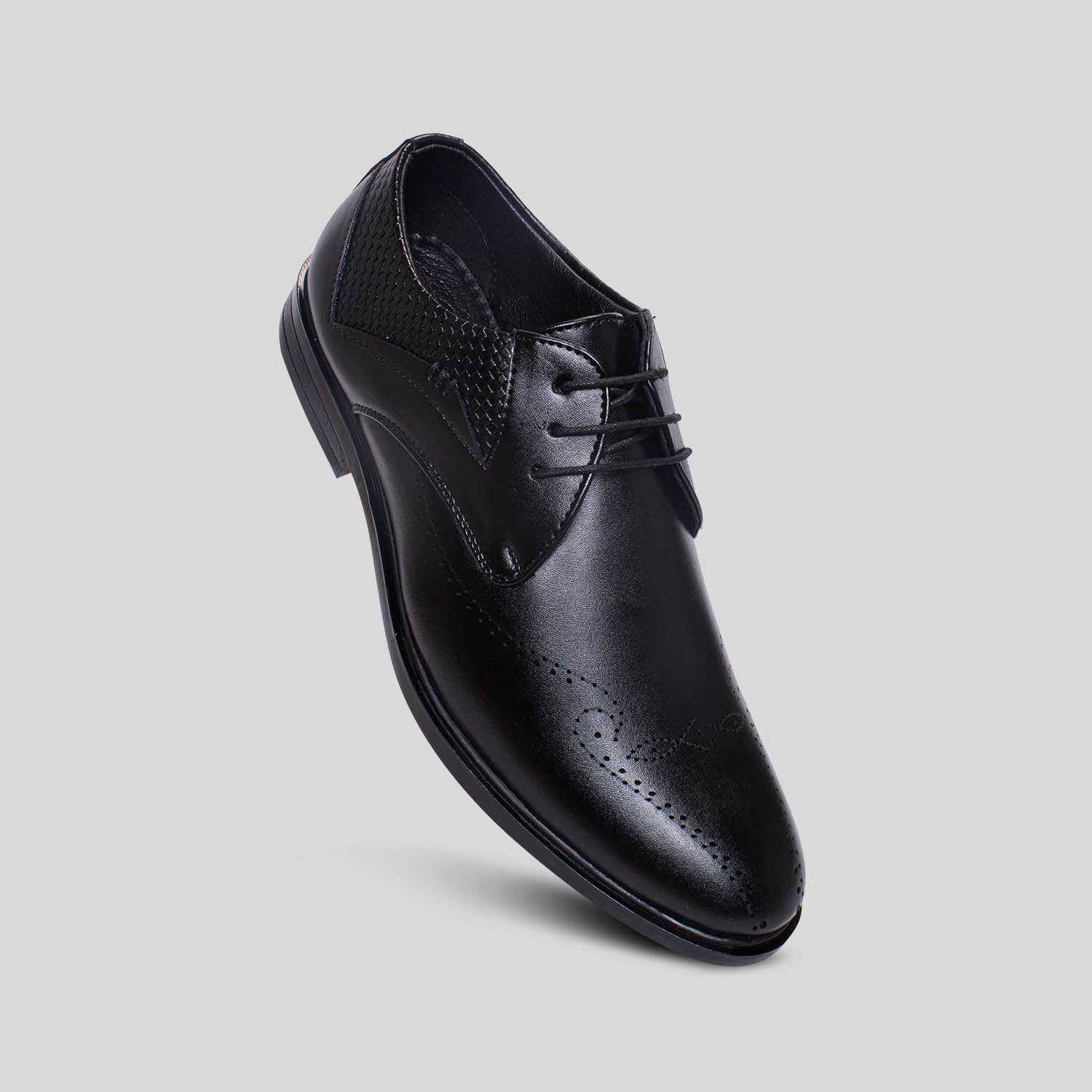 black branded formal shoes for men 2497