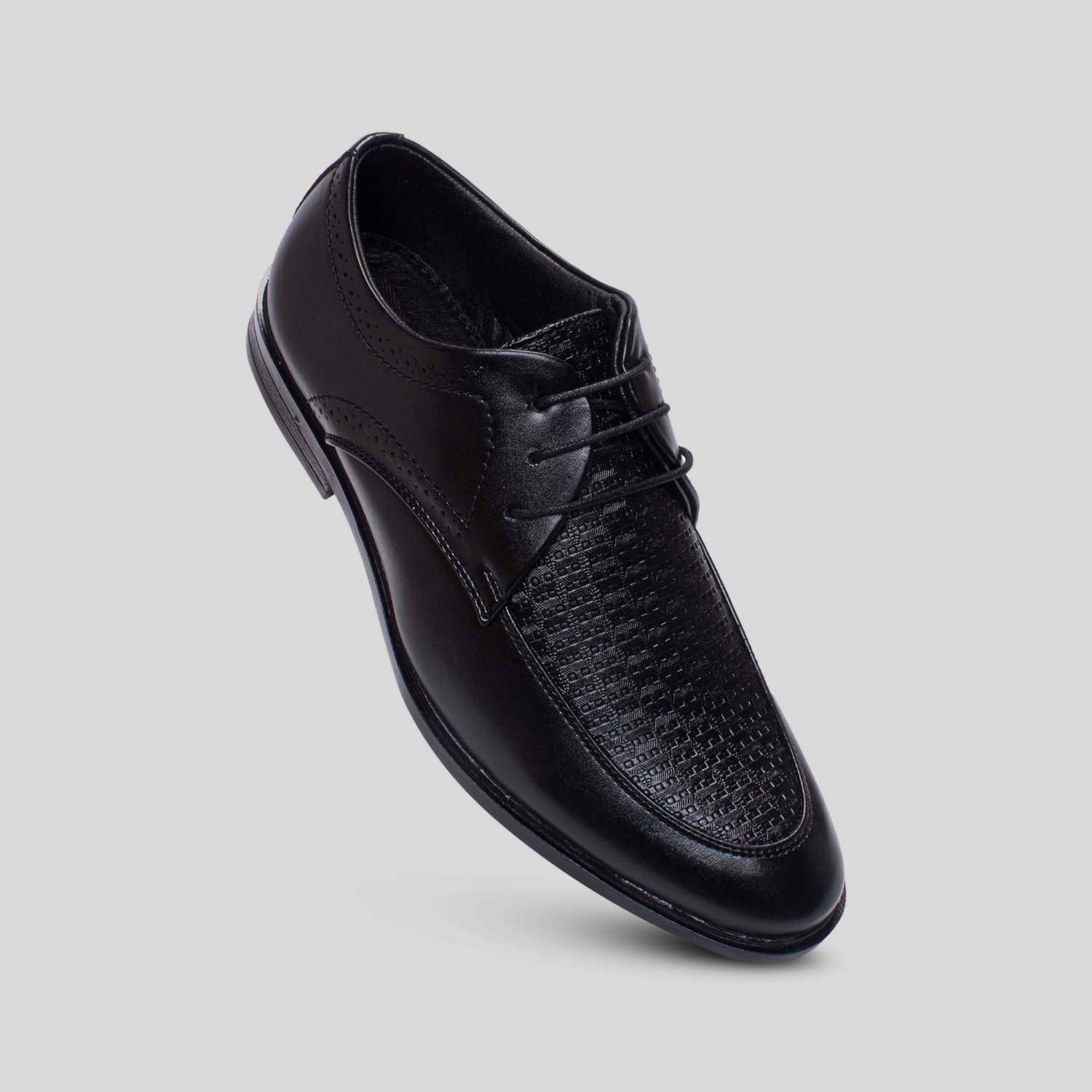 black branded formal shoes for men