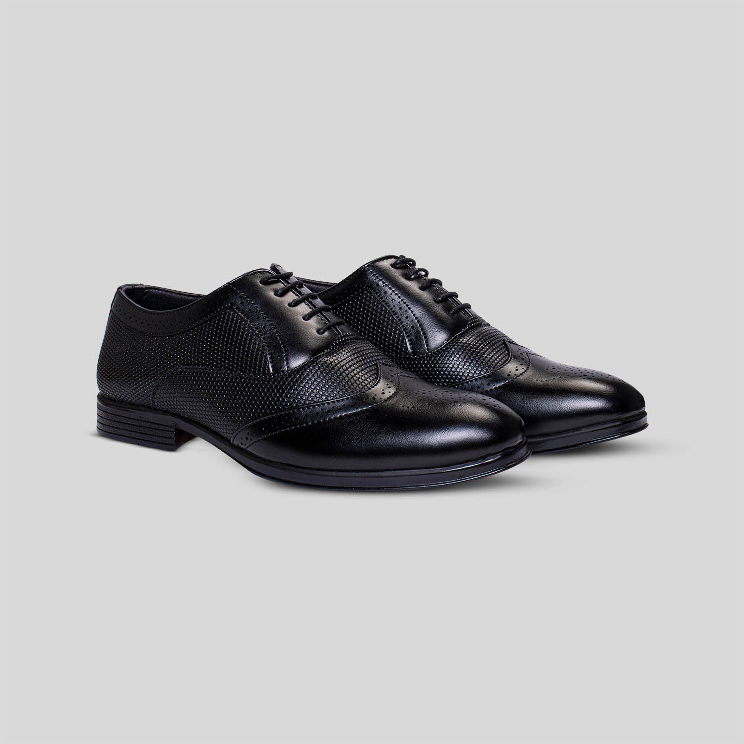 black casual formal shoes for men 2499