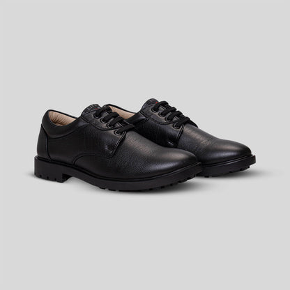 black comfortable formal shoes for men 4032