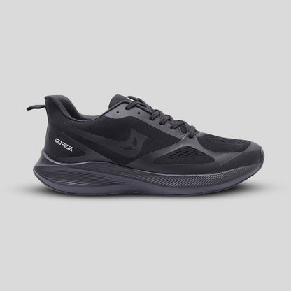 Black latest running shoes for men