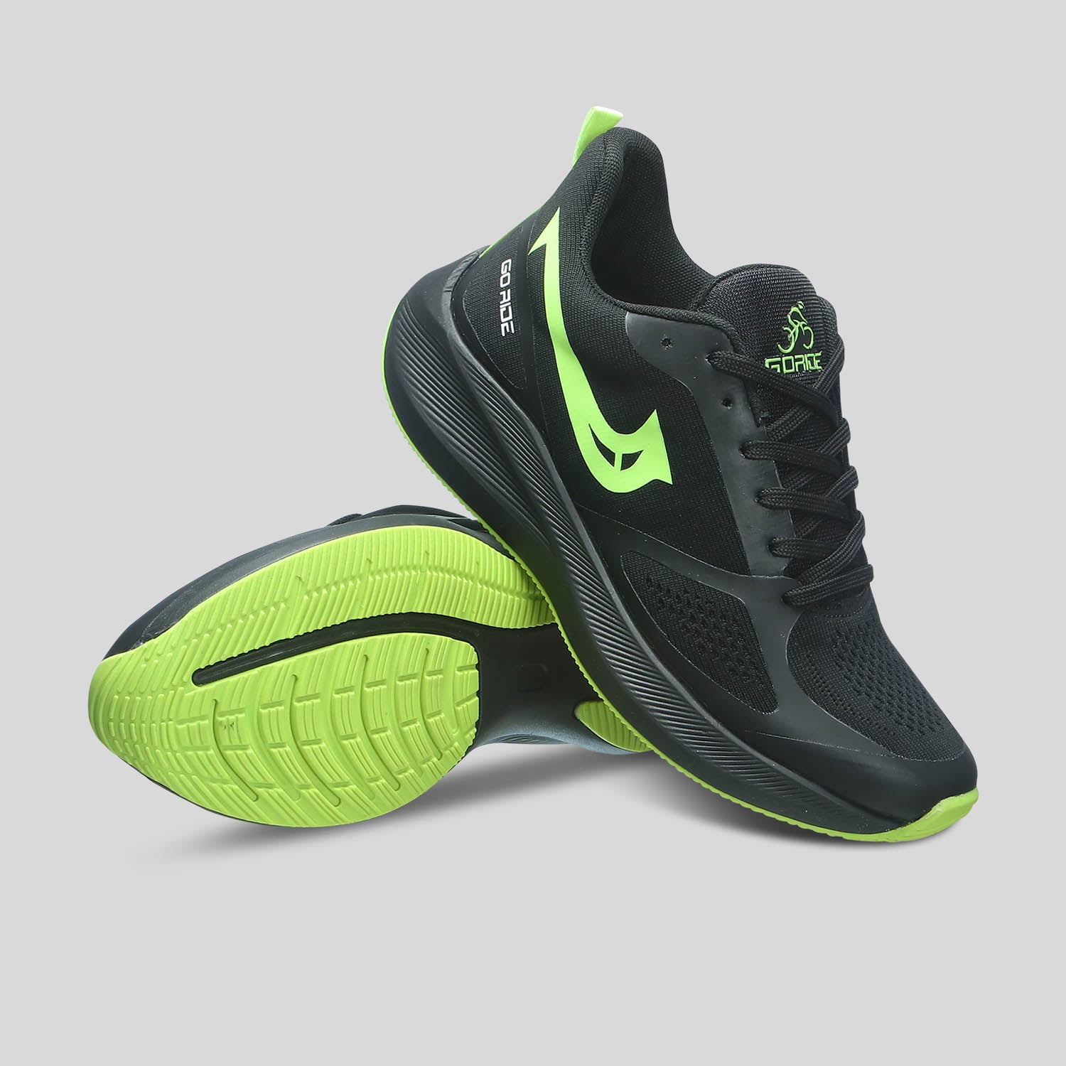 Black sports shoes for men online