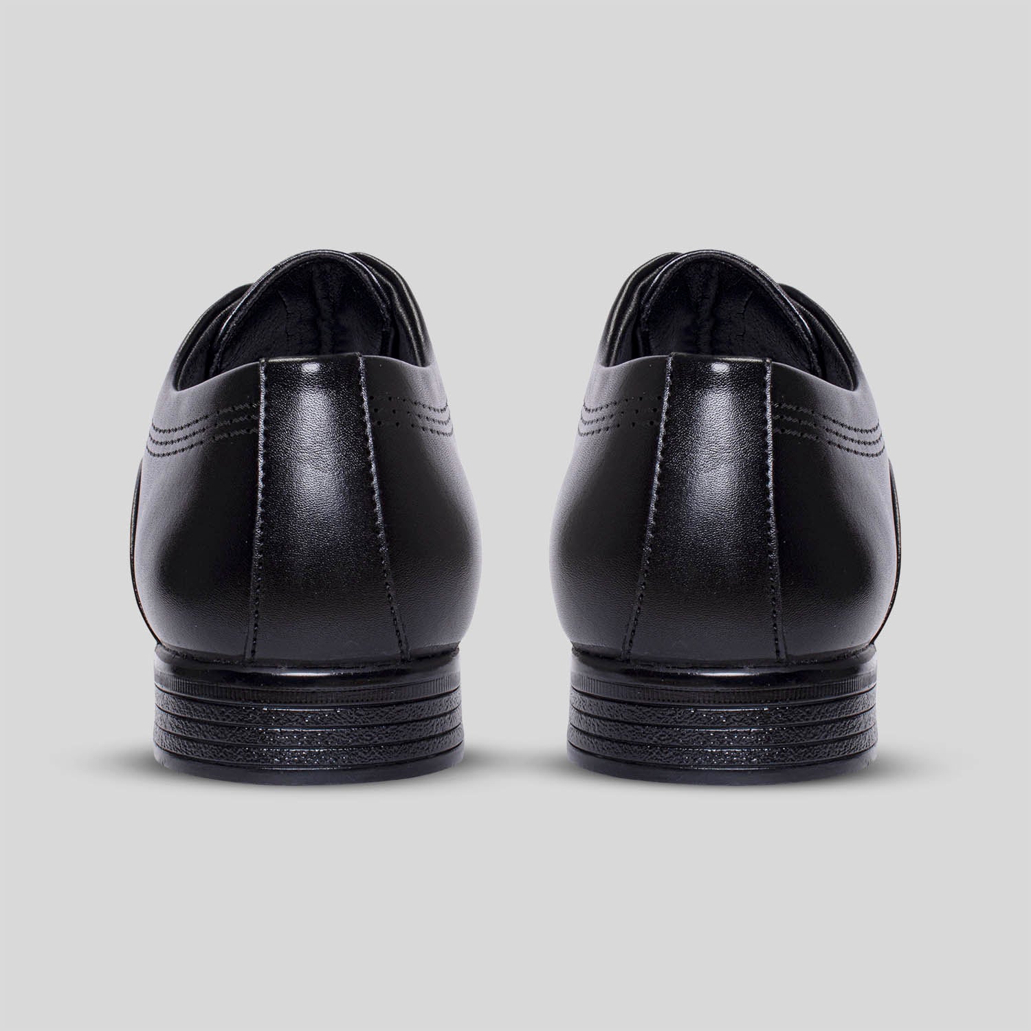 black stylish formal shoes for men g-94