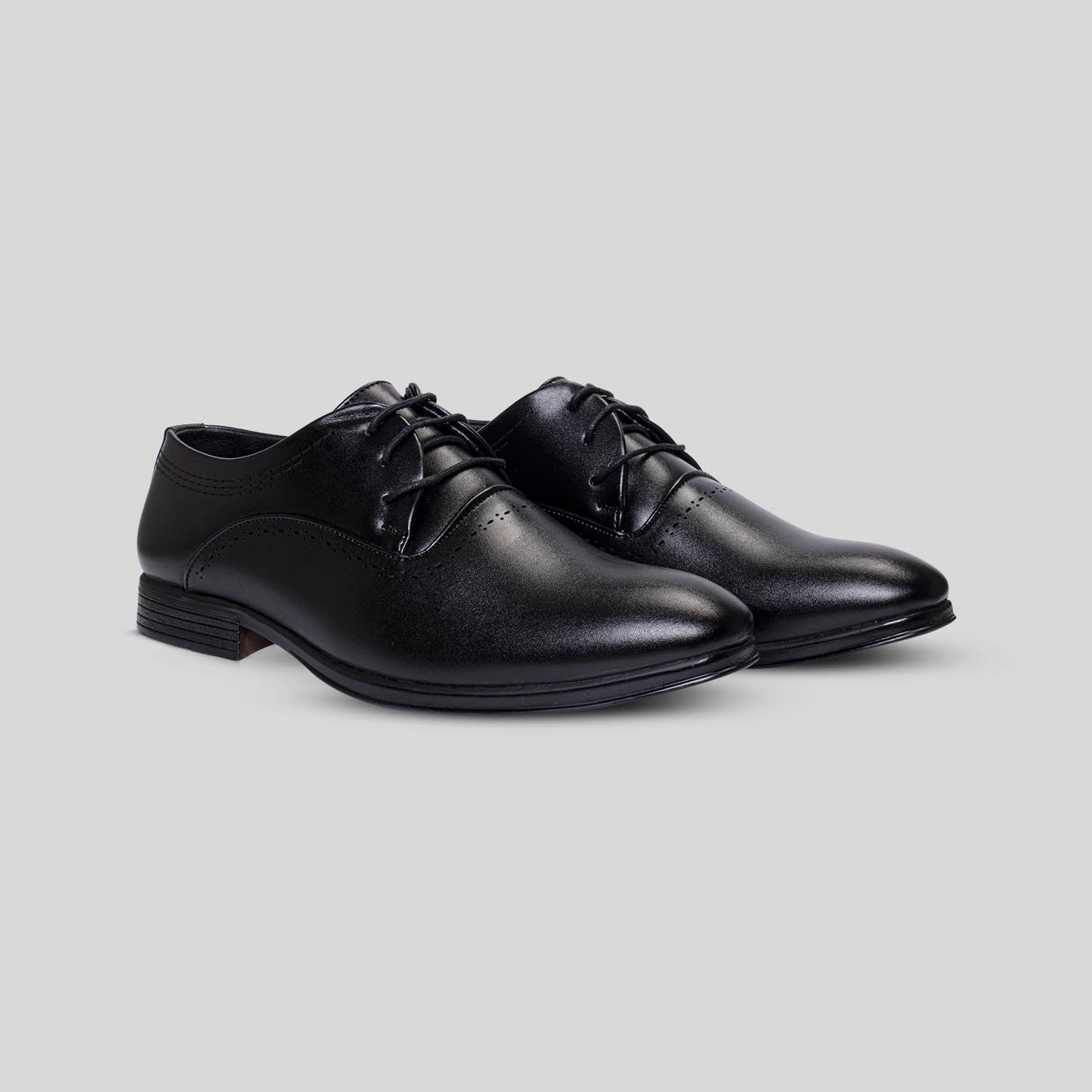 black trendy formal shoes for men g-94