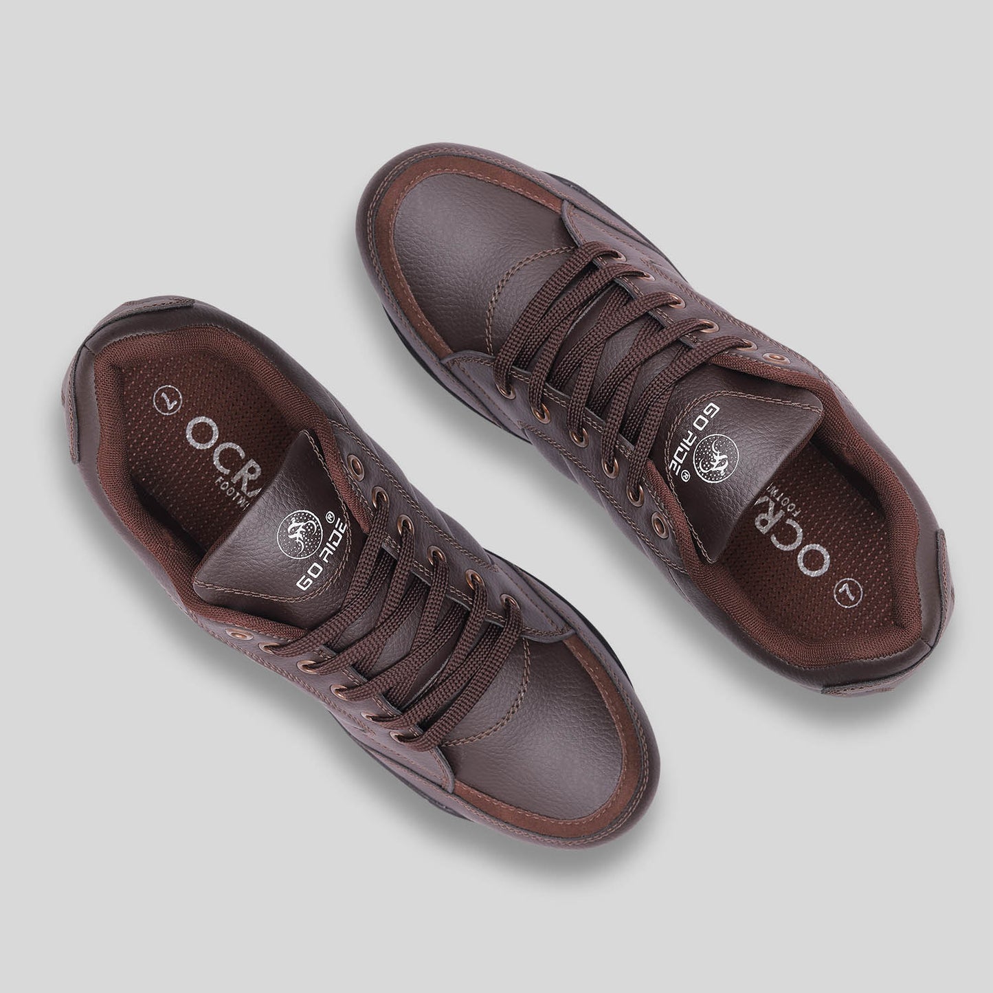 Brown casual shoes for men