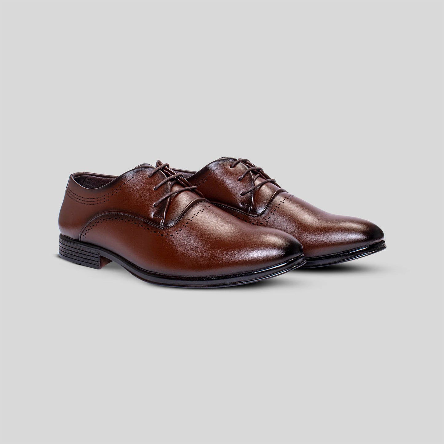 brown comfortable formal shoes for men g-94