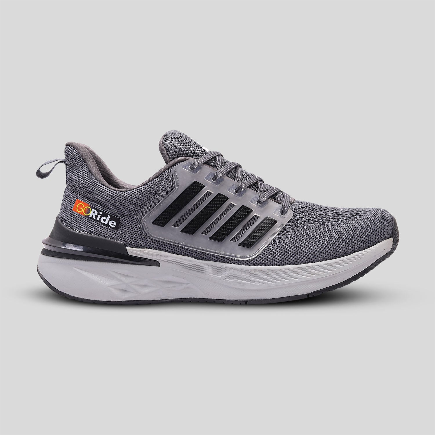 Grey running shoes for men 