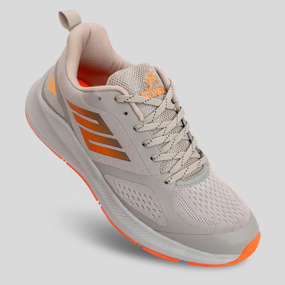 Branded Sports Shoes For Men - Bright grey running shoes