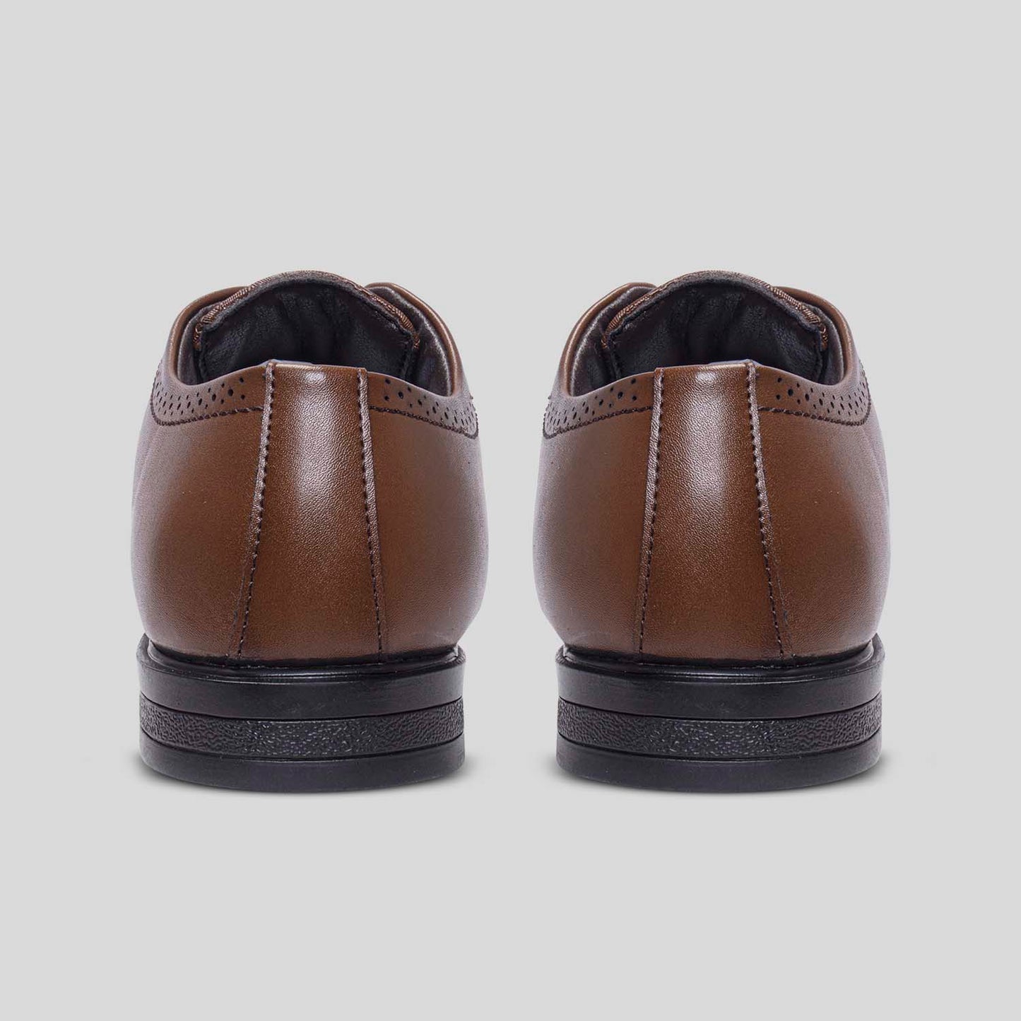 tan stylish formal shoes for men