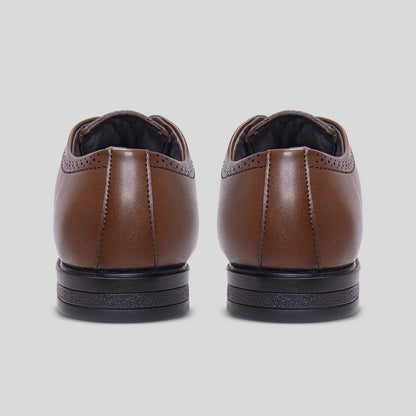 tan stylish formal shoes for men