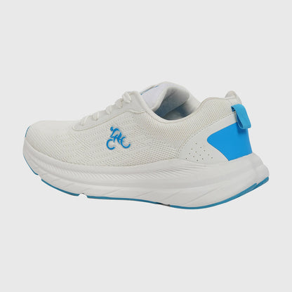 White latest running shoes for men